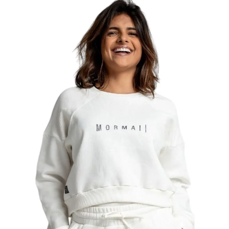 Blusa De Moletom Beach Tenis Mormaii Vitória Marchezini GG / Off White