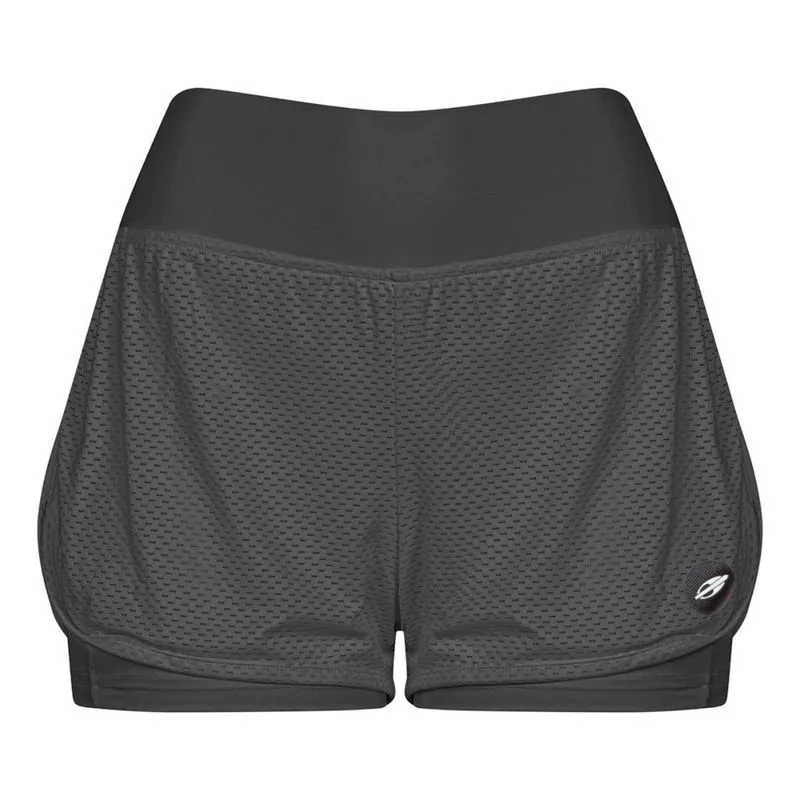 Shorts Duplo Feminino Beach Sports Mormaii G / Preto