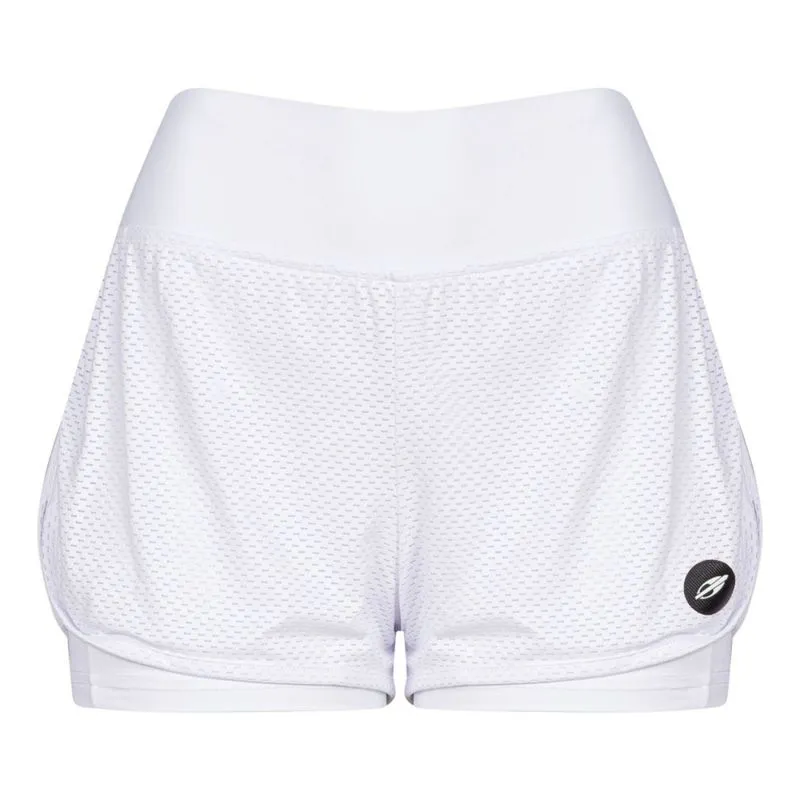 Shorts Duplo Feminino Beach Sports Mormaii G / Branco