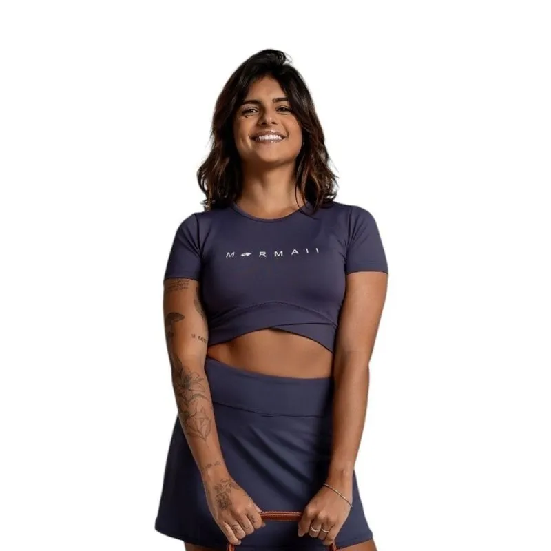 Top Cropped Feminino Beach Sports Mormaii M / Roxo