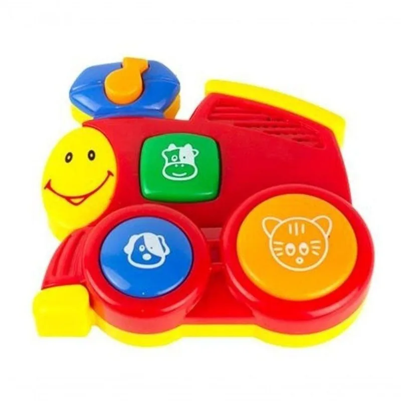 Brinquedo Infantil Bebê Trenzinho Música E Sons Toy Baby
