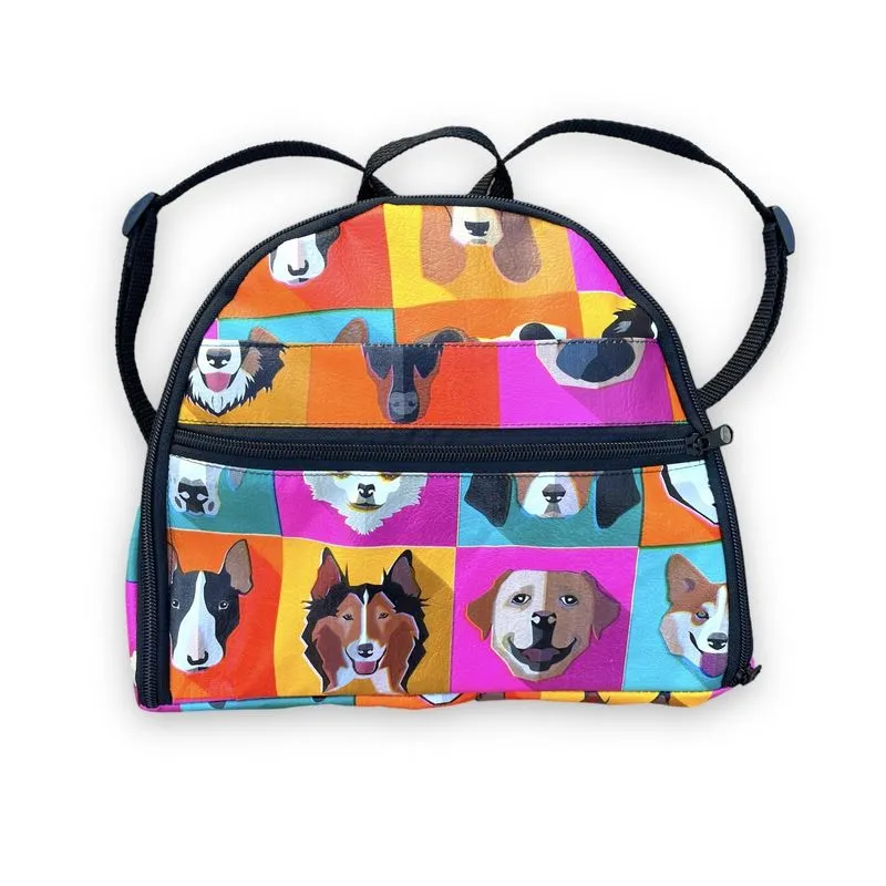 Mochila Peitoral Para Cães Tamanho M Guia Coleira Bolsa Pet