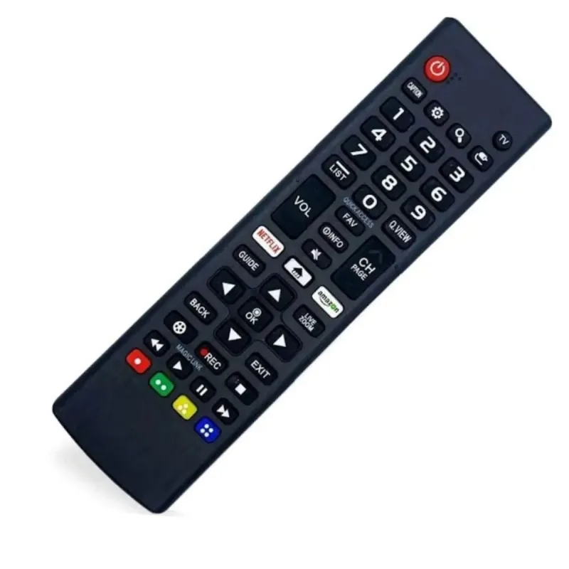 Controle Remoto Compatível com TV LG Led Smart Com Netflix Amazon 32LJ600B 43LJ5500 FBG-8035