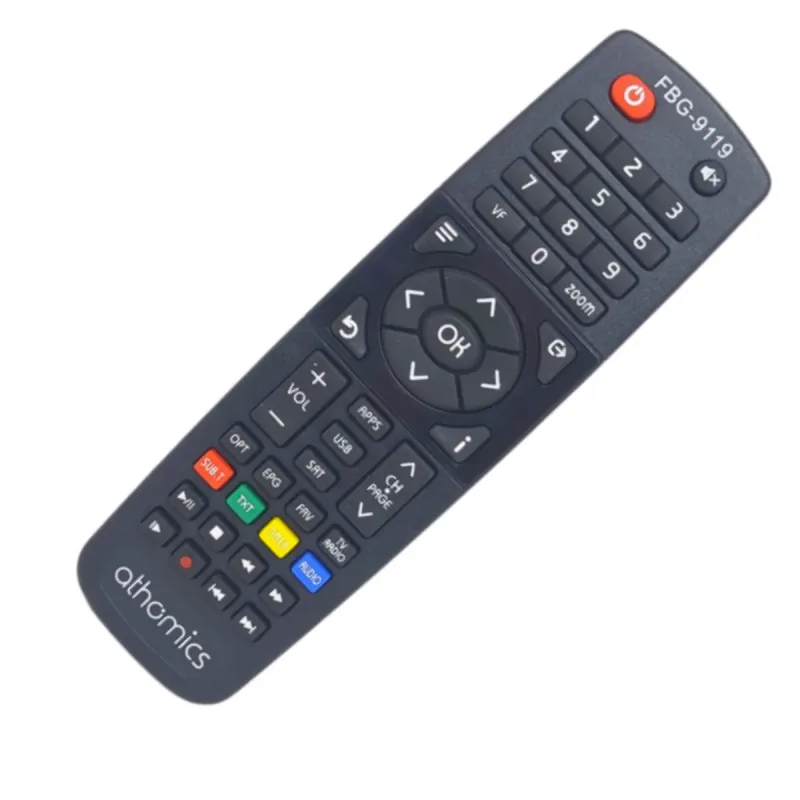 Controle Remoto Receptor Athomics S3 I3 Bold Lite T3 Eon Inspire Qi FBG-9119