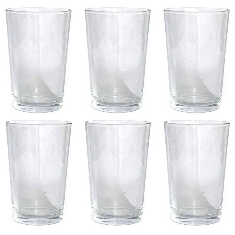 Conjunto 6 Copos Para Água Alanya 200ml Mypa