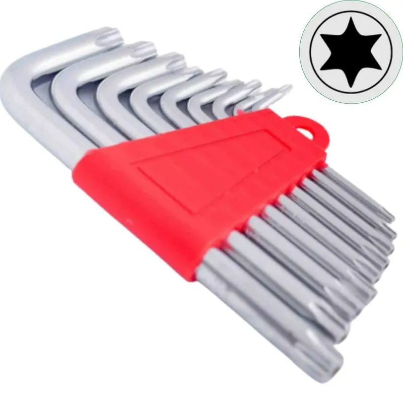 Jogo De Chave Torx Prando T10 - T50