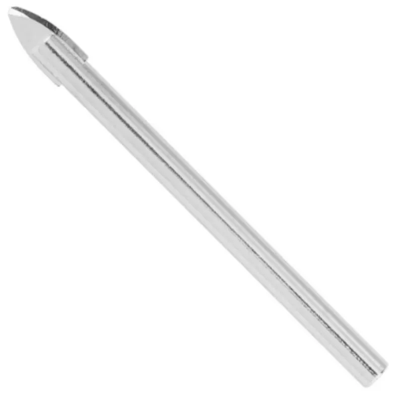 Broca Para Cerâmica E Vidro 8 Mm Haste Cilíndrica