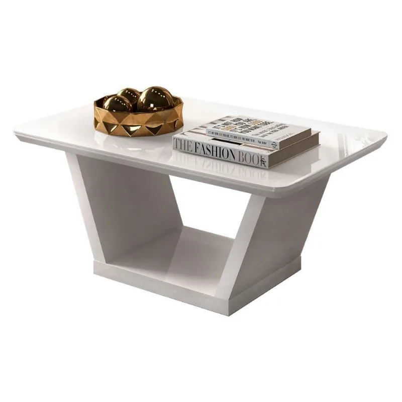 Mesa de Centro Lótus Branco