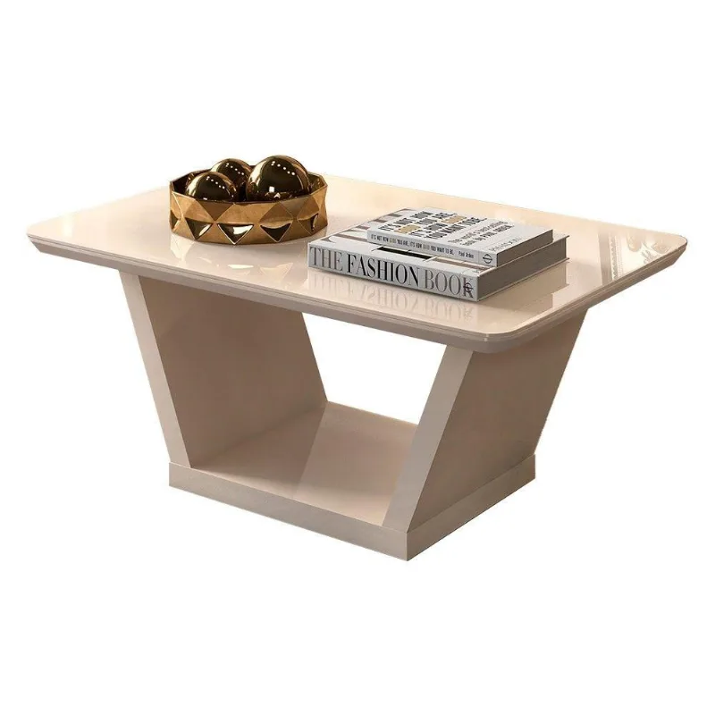 Mesa de Centro Lótus Creme