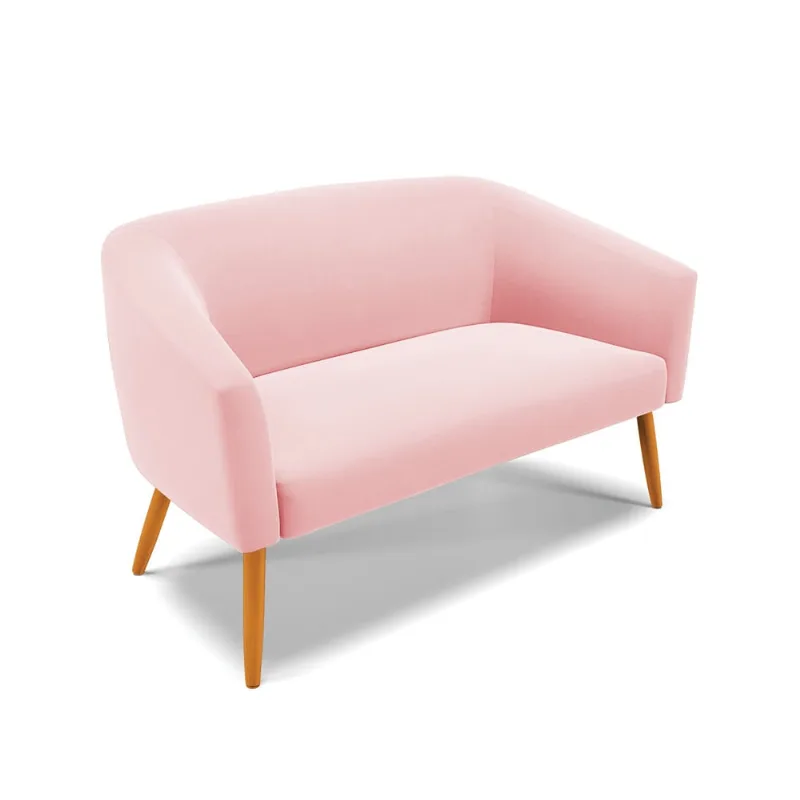NAMORADEIRA STELLA SUEDE PES PALITO CAST Rosa Bebê
