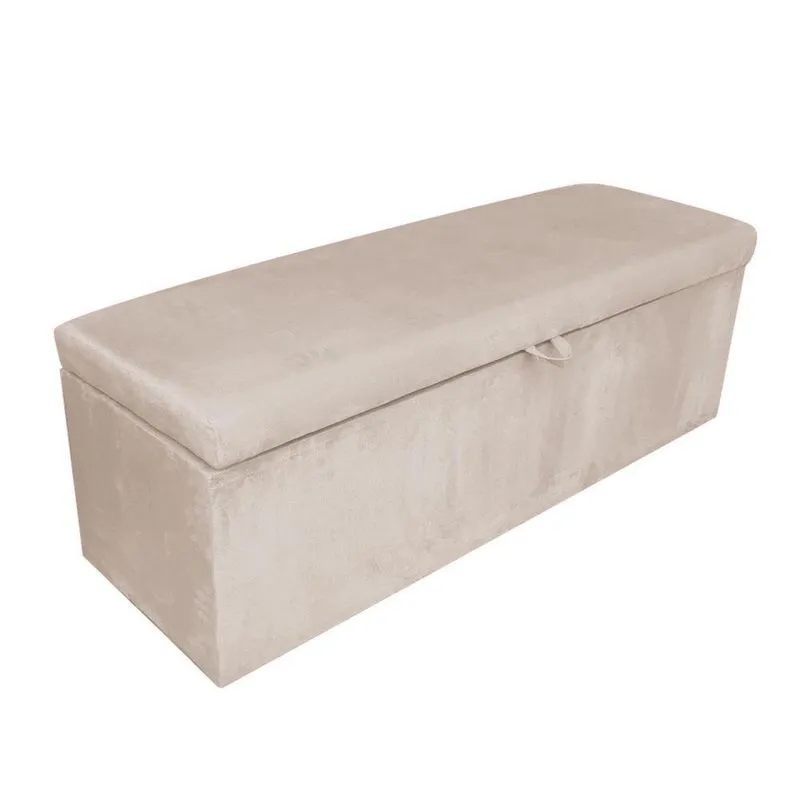 Calçadeira Clean 160 Cm Suede Bege D´rossi
