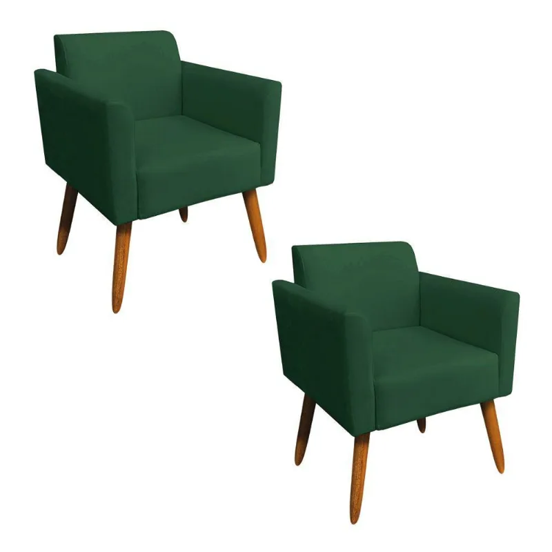 Kit 02 Poltronas Marisa Verde