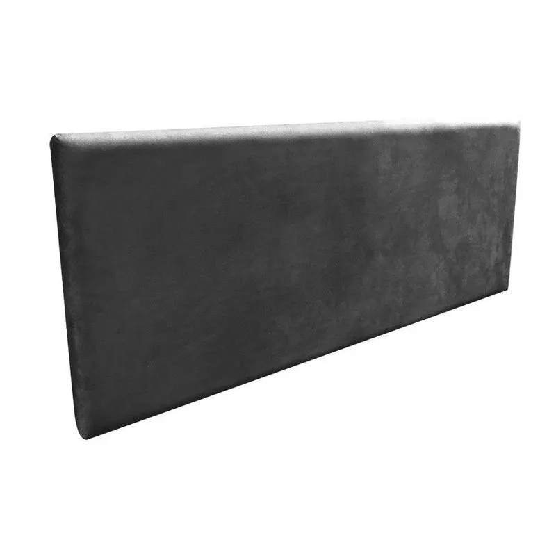 Cabeceira Painel Clean Box Solteiro 100cm Preto