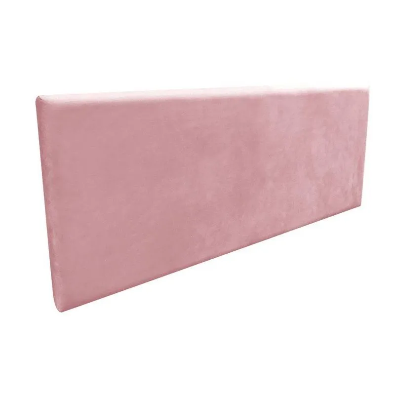 Cabeceira Painel Clean Box Solteiro 100cm Rose