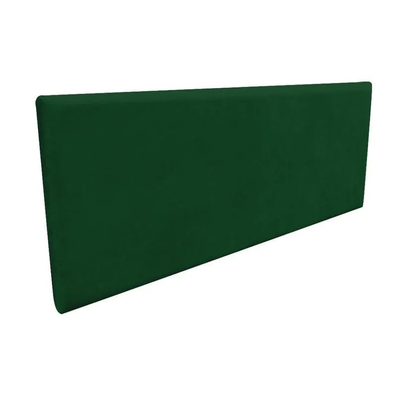 Cabeceira Painel Clean Box Solteiro 100cm verde