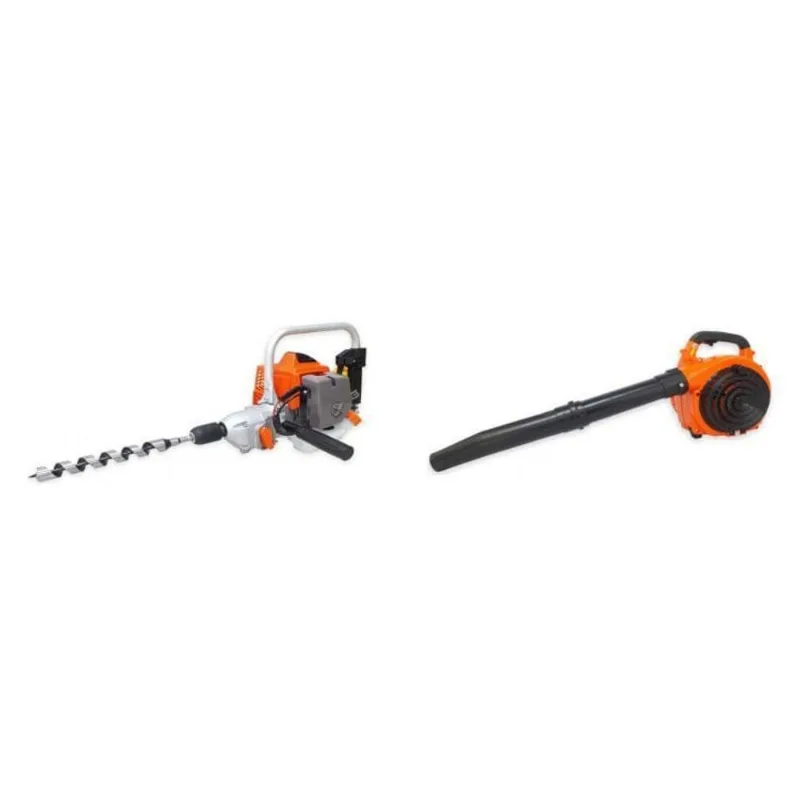 Kit 2 Itens com Furadeira Profissional e Soprador Aspirador Vulcan Trent Laranja