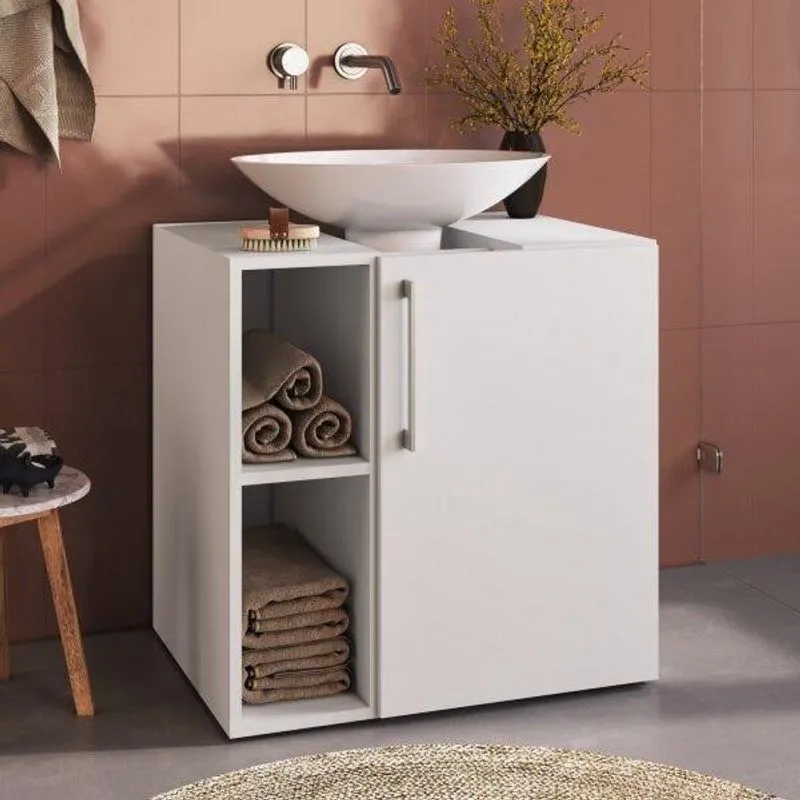Gabinete para Banheiro Estilare Branco