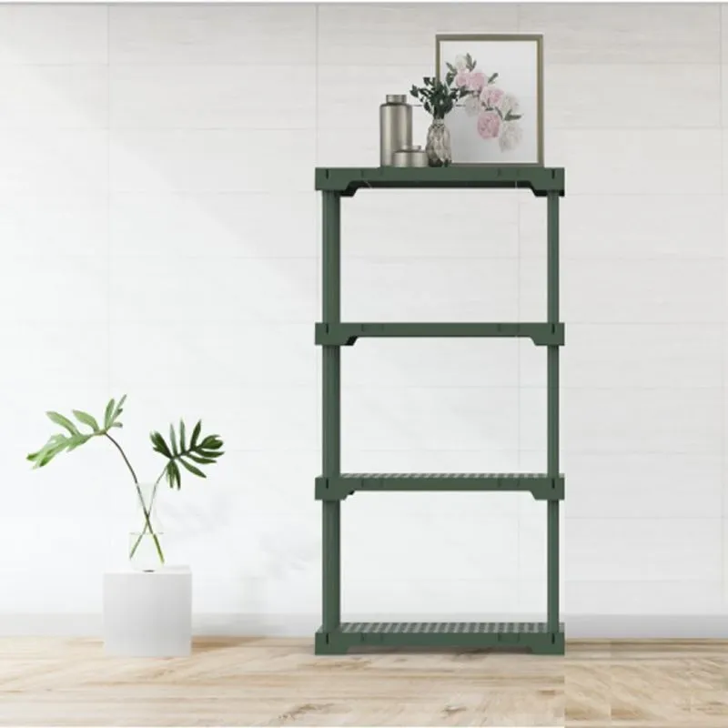 Estante 4 Prateleiras Poly Grifit Verde Alecrim
