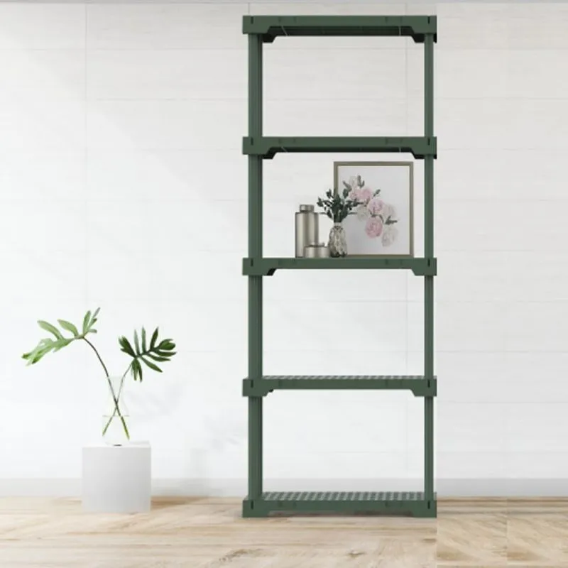 Estante 5 Prateleiras Poly Grifit Verde Alecrim