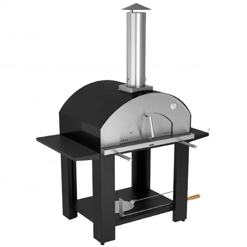 Forno de Pizza Napoli 810EX Garden Metávila 165 Preto