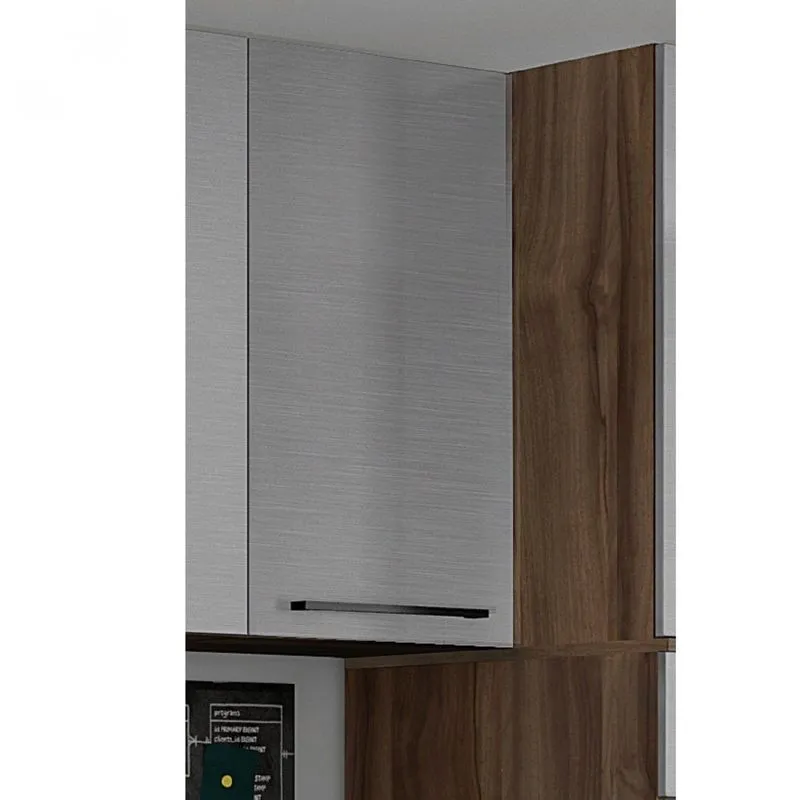 Armário Aéreo 1 Porta Gourmet G3 Itatiaia Notal Terracota/aço Inox