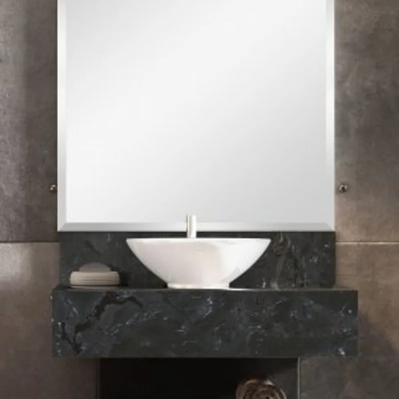 Bancada Para Banheiro Em Porcelanato 60cm Max Para Cuba De Apoio Blu Black