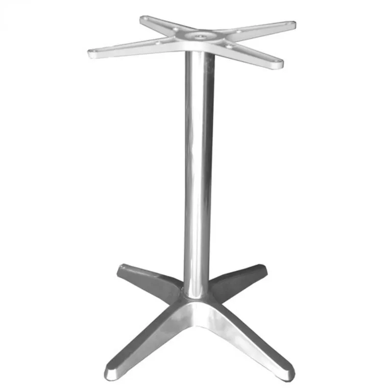 Base Em Alumínio Para Mesa Delta Inox