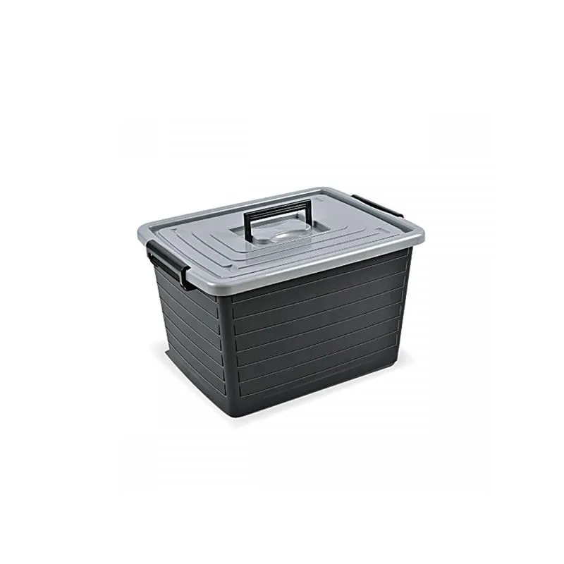 Organizador Multiuso 35L Preto - ARQPLAST CAIXA ORGANZADORA 35L ARQPLAST PRETO