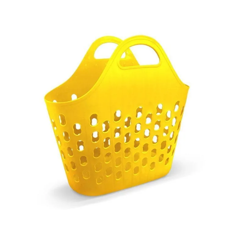 Sacola De Feira Multiuso 43x43x21cm Amarela 25622 Arqplast