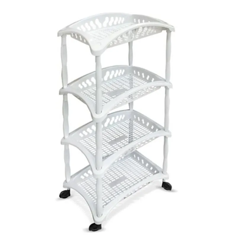 Organizador Vertical Telado Quadruplo Branco - Arqplast