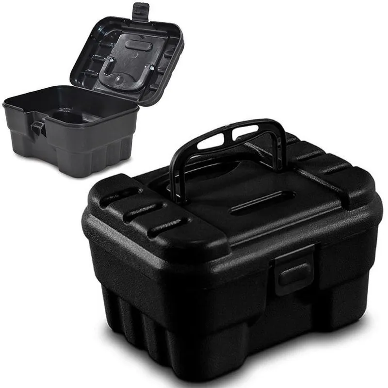 Maleta Plastico Organizador Preto 1L 6'' 15,5X12X9Cm
