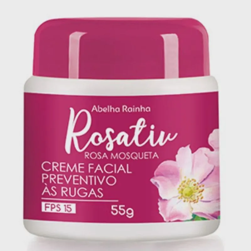 Rosativ creme preventivo ant- rugas com FPS-15 E óleo rosa mosqueta 55G