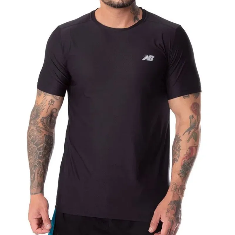 Camiseta New Balance Accelerate Masculino Preto P