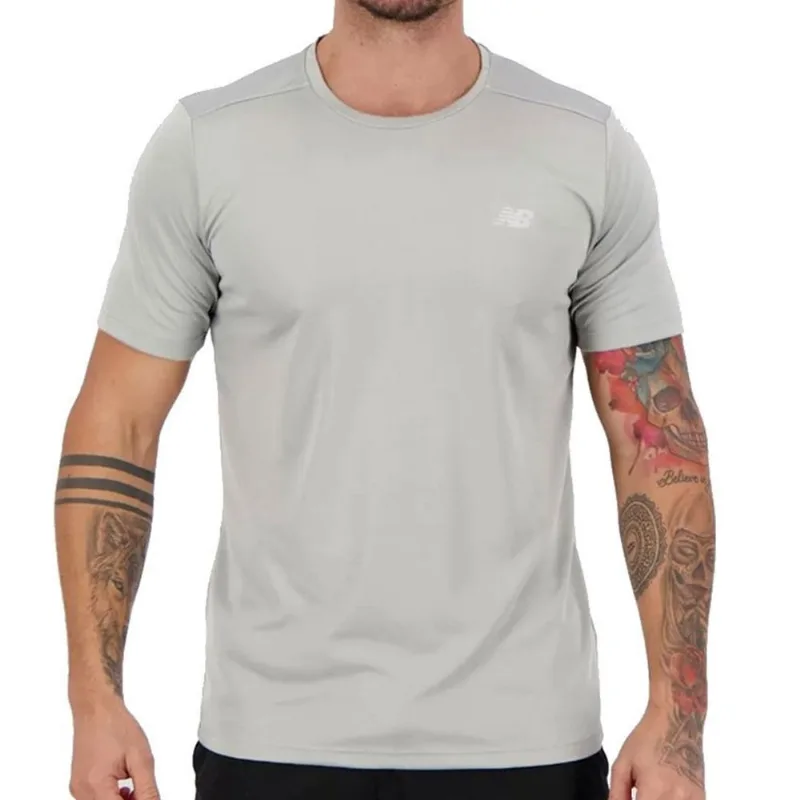 Camiseta New Balance Accelerate Masculino Cinza G