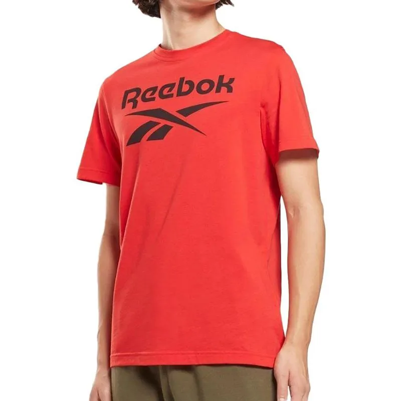 Camiseta Reebok Big Logo Masculina Vermelho M / vermeho
