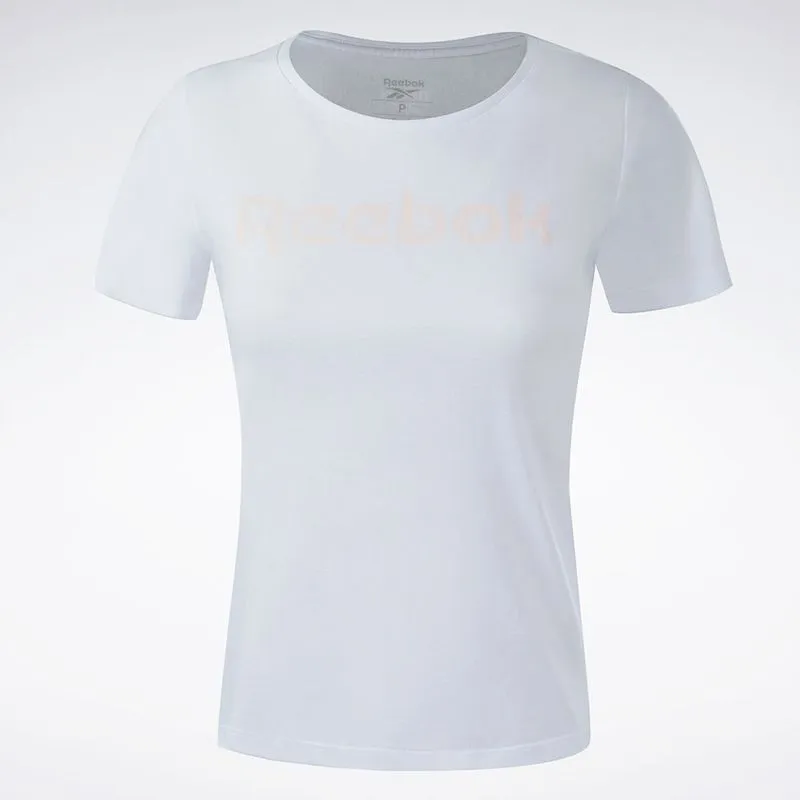 Camiseta Reebok Big Logo Feminina Branco - P