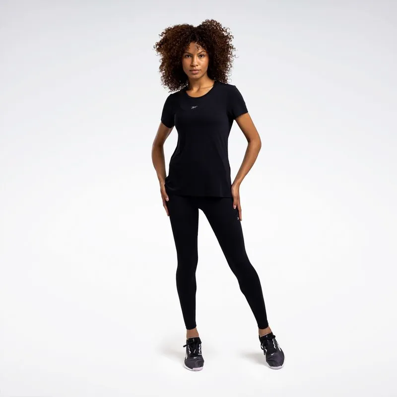 Camiseta Reebok W Energy Bio SS Feminina Preto - G