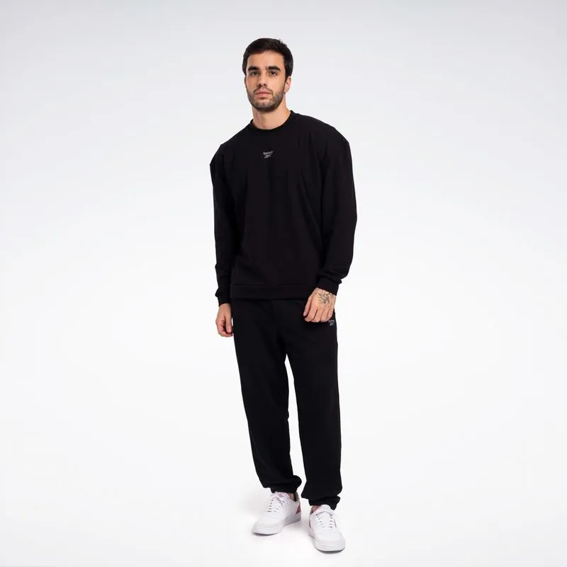 Blusa Reebok Young Crew Masculina Preto - M