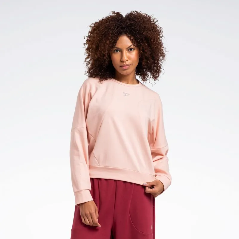 Blusa Reebok Young Crew Feminina Rosa - P