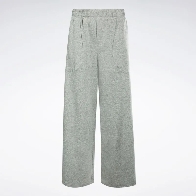 Calça Reebok Young Feminina Cinza mescla - GG