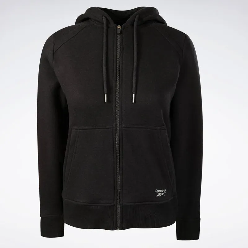 Jaqueta Reebok CL com Capuz Feminina Preto - P