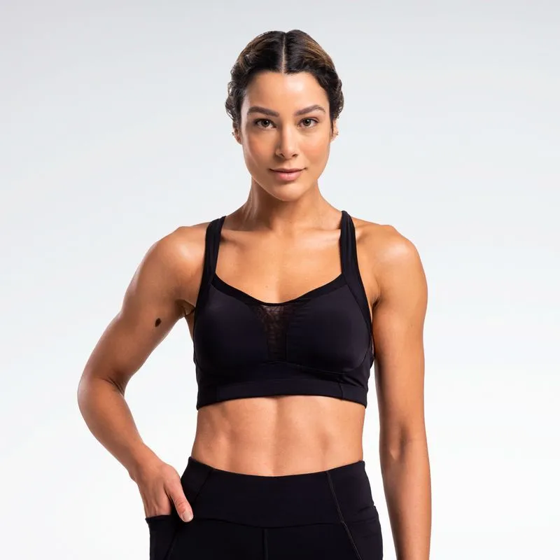 Top Reebok Impact Supp Feminino Preto - P
