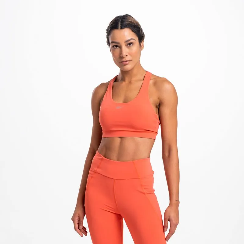 Top Reebok Impact Feminino Laranja - PP