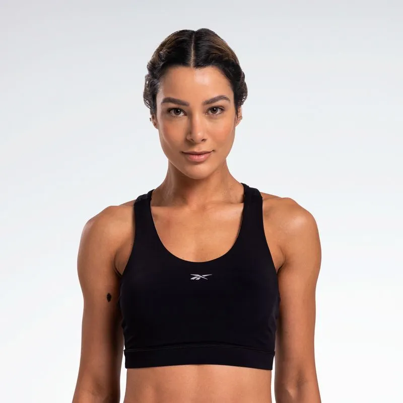 Top Reebok Impact Feminino Preto - PP