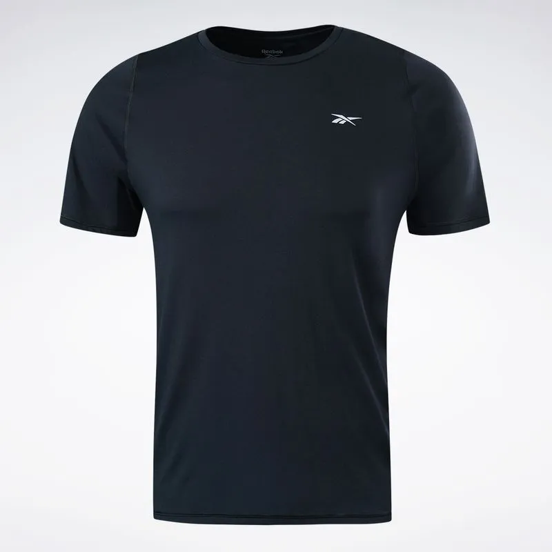 Camiseta Reebok Agile Manga Curta Raglan Masculina Preto - G