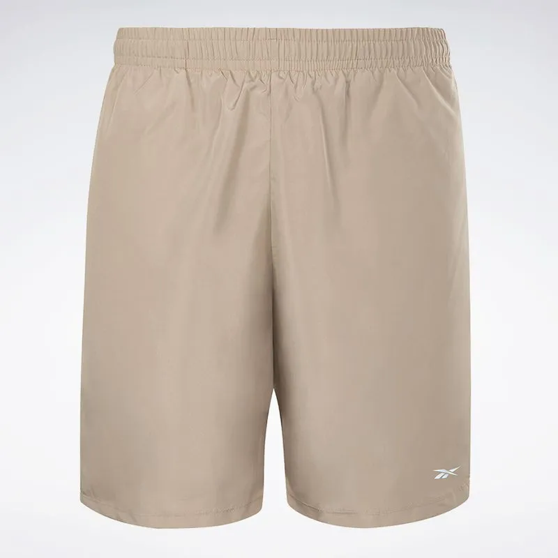 Short Reebok Agile 2N1 7 Masculino Bege - G