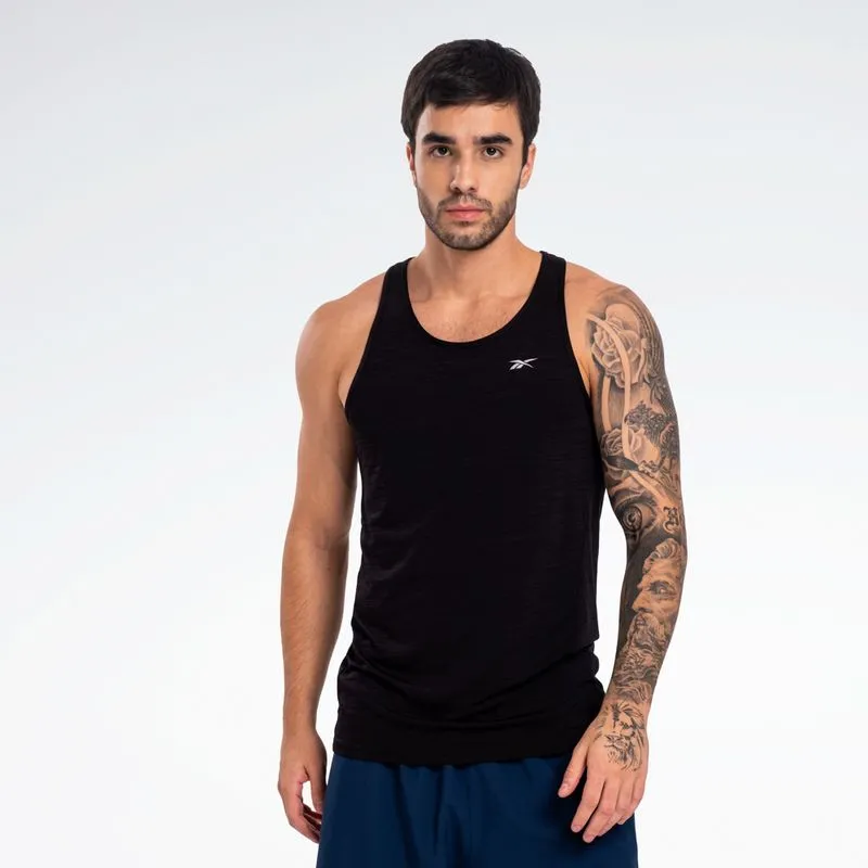 Regata Reebok Race Masculino Preto - G
