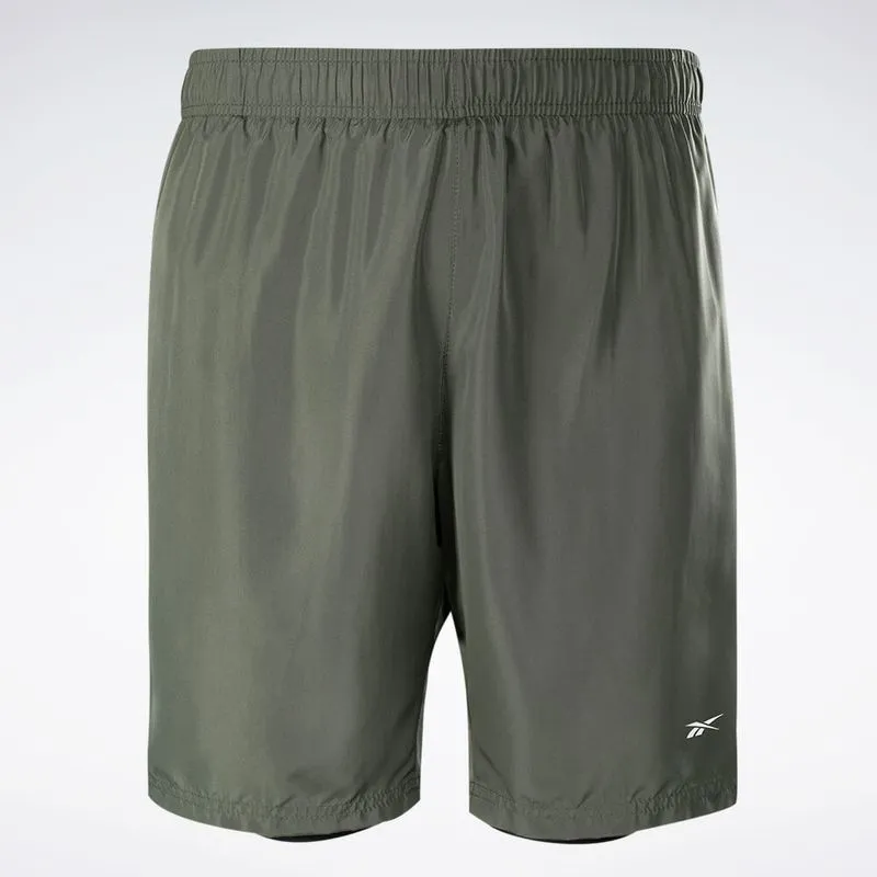 Short Reebok Dynamic 2N1 7 Masculino Verde - M