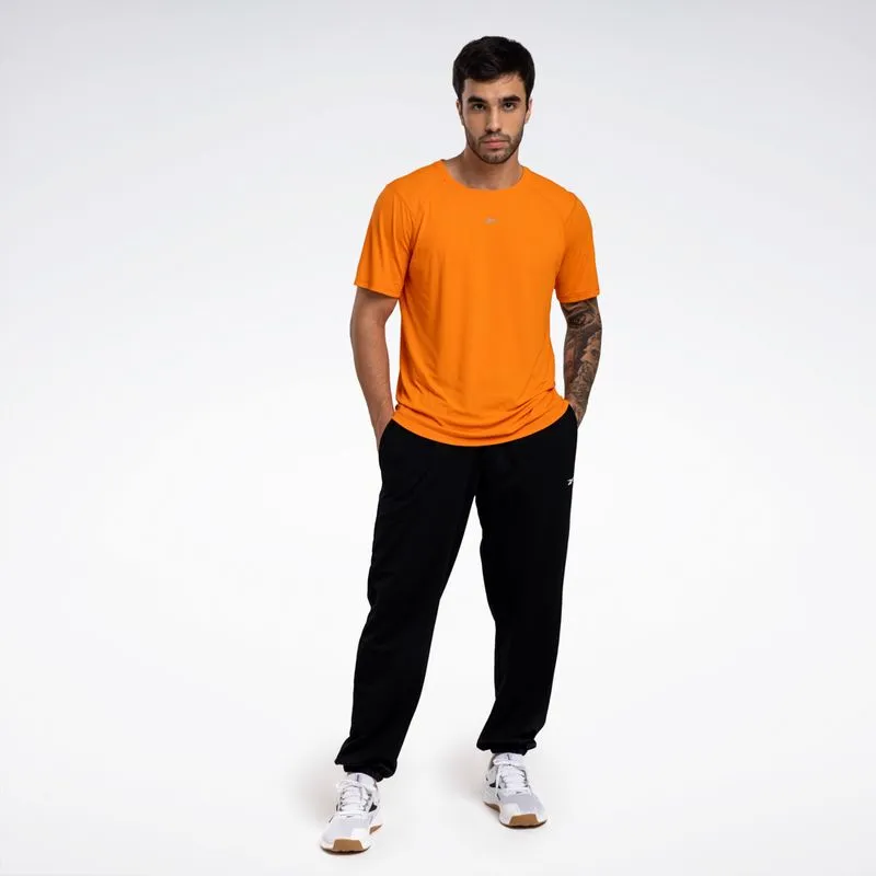 Camiseta Reebok Active Manga Curta Masculina Laranja - GG
