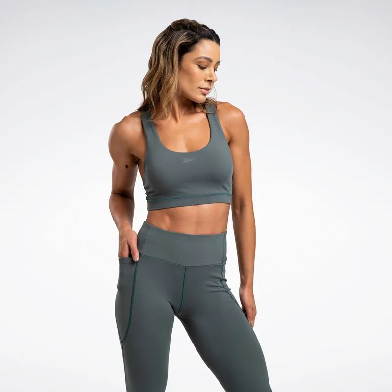 Top Reebok Active Feminino Verde - P